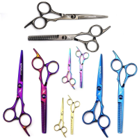 Japan Original 10 Professional Hairdressing กรรไกรผอมบางตัดผมกรรไกรชุดกรรไกรตัดผม Salon Hair Shears