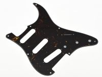 KR- USA Vintage 8 Hole ST Guitar Pickguard Dark Brown Tortoise for Strat