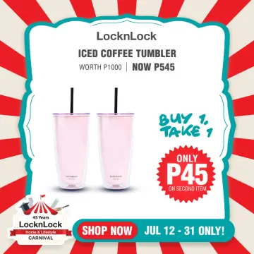 LocknLock Cheers to Joy Double Wall Cold Cup 720ml with Box HAP507