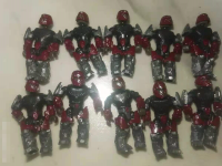 10ชิ้น Mega Bloks Construx Halo Elite Covenant Spartan เวกเตอร์คอมมานโด Brutes Minor Captain ODST Mini Figure