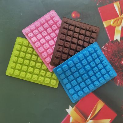 【CW】☃  Alphabet Silicone Molds Chocolate Making Decoration Mould Baking Tools