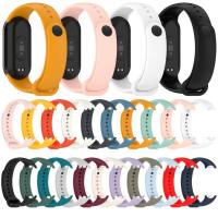 Bracelet For Mi Band 8 Strap Silicone Sport Loop Watch Belt Pulsera Correa For Mi Band 8 Wristband For Xiaomi Mi Band 8 Bracelet Smartwatches