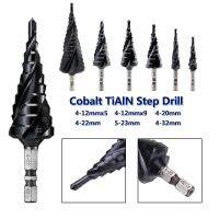 【CW】 M35 Cobalt TiAlN HRC89 Bit 3 Flutes Change Shank Hole Saw Cutter Drlling/Chamfering