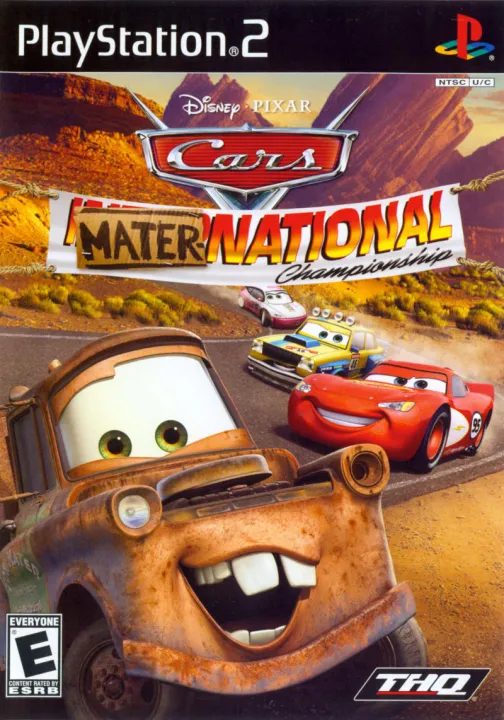 PS2 Disney-Pixar Cars - Mater-National Championship , Dvd game ...