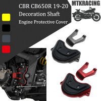 MTKRACING FOR HONDA CB650R CBR650R CB650R CBR650R 2019-2020 engine chain protection side cover frame hole drive shaft cover