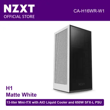 NZXT H1 Mini-ITX Tinted Tempered Glass - Matte Black for sale online