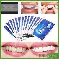 (7 ซอง) แผ่นฟอกฟันขาว 3D White Teeth Whitening Strips แผ่นแปะฟอกฟันขาว ฟอกสีฟัน