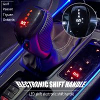 AT LED Synchronize Electronic Display Gear Shift Knob Shift Lever Handball For VW Golf For Passat CC B7 For Jetta For TOURAN