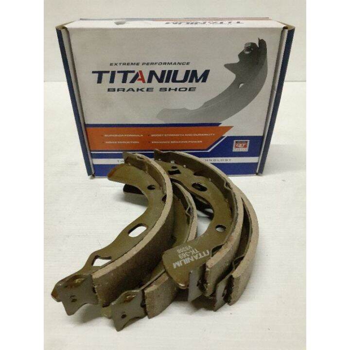 TITANIUM BRAKE SHOE KIA PRIDE All Model Lazada PH