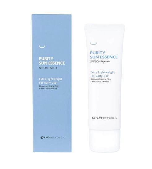 FACE REPUBLIC - Purity Sun Essence SPF50+ PA++++ - 50ML LH | Lazada PH