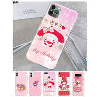 T-130 My Melody โปร่งใส อ่อนนุ่ม ซิลิโคน TPU เคสโทรศัพท์ หรับ iPhone 13 14 G9 Moto 12 G8 Play Mini SE Power Max Plus Pro