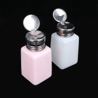 【YF】 1Pc Capacity Alcohol Press Cleaner Bottle Gel Glue Residue Remover Manicure Tools