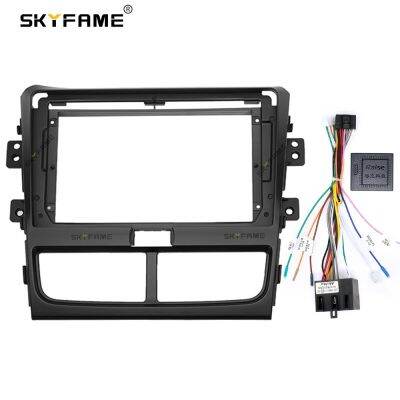 SKYFAME Car frame Kits Cable canbus Fascia Panel For FAW BESTUNE B30 2016 Android Big Screen Audio Frame Fascias