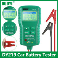 DUOYI DY219 12V Car Battery Charger Tester Digital Automotive AH 2000CCA Voltage Battery Test Load yzer Diagnostic Car Tools