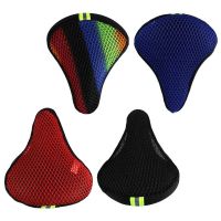 Bicycle Saddle Cover 3D Soft Bike Seat Cover Cycling Silicone Seat Cushion Saddle Cover For Bicycle Bike Accessories Dropship