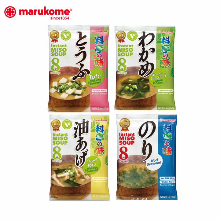 Marukome Instant Miso Soup 8 Servings, 152 g Lazada PH