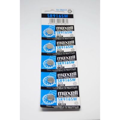 ถ่านกระดุม Maxell SR916SW 1.55V ของแท้ ของใหม่