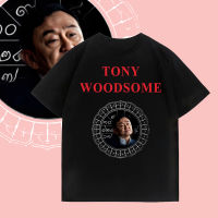 ผ้าฝ้ายฤดูร้อน 2023 TONY WOODSOME เสื้อยืดแฟชั่นแขนสั้นผ้าฝ้ายS-5XL