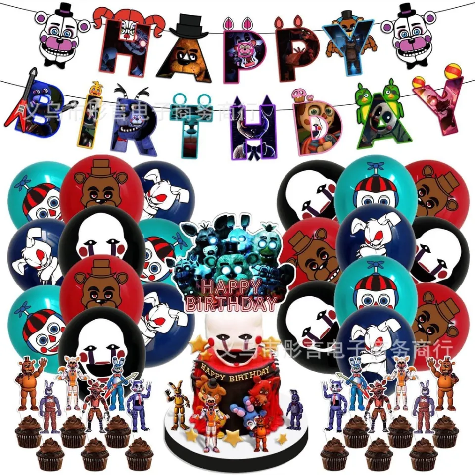 20 Five Nights at Freddys Balloons / FNAF Brithday Party 