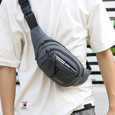 Outdoor Waist Bag Waterproof Waist Bum Bag Running Jogging Belt Pouch Zip Fanny Pack  Mobile Phone Bag Oxford Cloth Chest Bag Running Belt