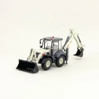 1:50 Scale Loader-Digger Excavator Truck รถของเล่น Diecast Engineering Vehicle รุ่นการศึกษาของขวัญสำหรับเด็ก