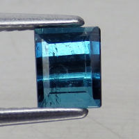 พลอย ทัวร์มาลีน ดิบ แท้ ธรรมชาติ ( Natural Blue Indicolite Tourmaline ) หนัก 1.32 กะรัต