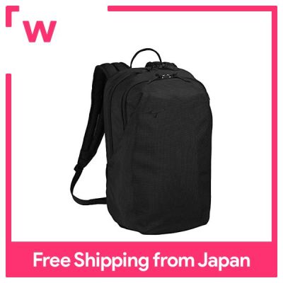 Mizuno กระเป๋าเป้17ใบ,กระเป๋านักเรียนกระเป๋ากีฬาคลับกระเป๋าสำหรับทั้งชายและหญิงสีดำ33GD3002