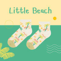 emmtee.emmbee - ถุงเท้าข้อสั้น Little Beach