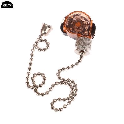 【CC】✸  1PCS Wall Pull Ceiling Lamp Chain Cord Set Tools 250VAC 6A 125VAC