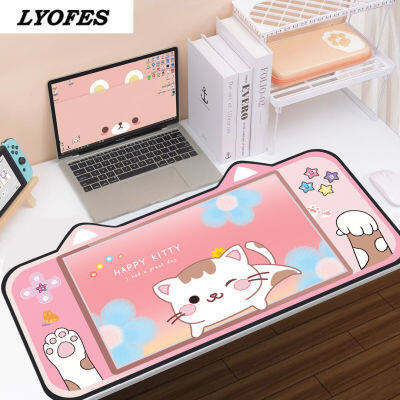 Writing Desk Mat Kawaii Desk Pad Cute Mouse Pad Large Size XL 80*40CM Deskpad Desk Mats Laptop Mouse Mat for Computer Keyboard