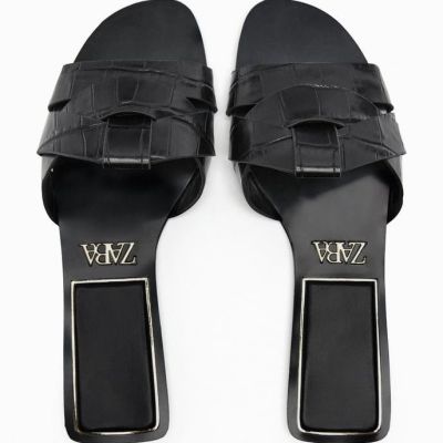 za 2023 new foreign trade summer new fashion slippers slides women slippers shoes beach wear sandals flat shoes women