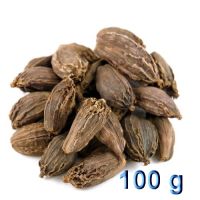 Black Cardamom (Moti Elaichi) 100g กระวานดำ (โมติเอลาอิชิ)