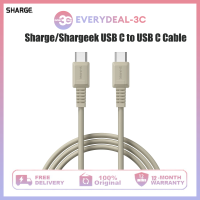 Sharge/Shargeek USB C to USB C Cable,Type C Cable Fast Charging Cable for MacBook,iPad,Samsung,Pixel,Switch etc(100W）