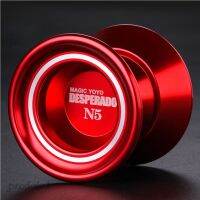 [PREDOLO1] N5 Professional Unresponsive Alloy Yoyo Concave Bearing - Red