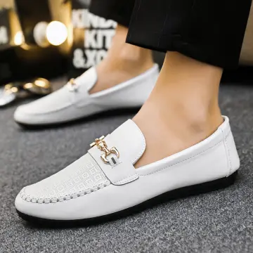 Adidas leather outlet loafers shoes