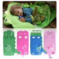 Kids Cartoon Bed Wrap Soft Warm Sleeping Bag Wrap Cuddle Snuggle Blanket 130x59cm