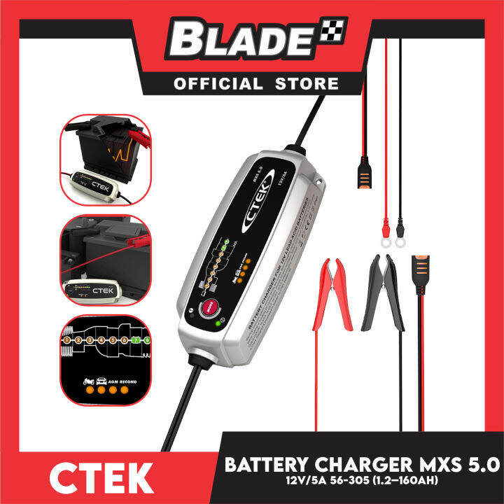 CTEK MXS 5.0 Battery Charger 56305 12V5A Lazada PH
