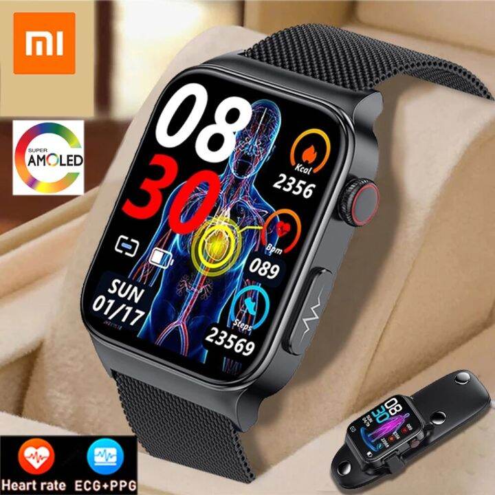 XIAOMI E500 ECG+PPG Smart Watch Blood Glucose Electrocardiogram ...