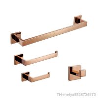 【hot】♙  Hardware Accessories Set Gold Wall-mounted Toilet Paper Holder Bar