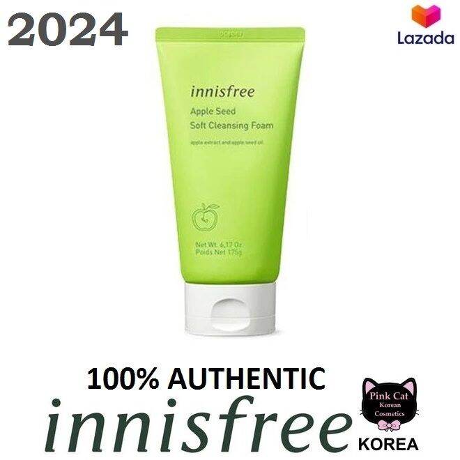 Korean Cosmetics INNISFREE Apple Seed Soft Cleansing Foam 150g Lazada PH