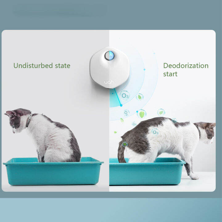 original-youpin-uah-smart-deodorizer-indoor-odor-removal-cat-urine-smell-cat-litter-box-with-smart-sensor