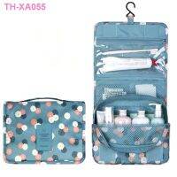 Large capacity product waterproof makeup bag hook travel toiletry bags hanging multi-function cosmetics receive package