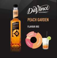 [บ้านกาแฟ] Davinci Gourmet Peach Garden Syrup 750 ml.