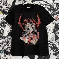 ซาร์ดีนสายโลหะดำญี่ปุ่น-Infidel Art Heresy Art เสื้อยืดแขนสั้นผ้าฝ้ายสองชิ้น Gratis Ongkir