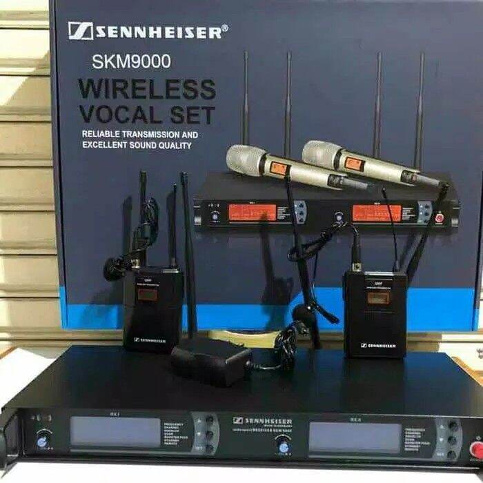 Mic Wireless Sennheiser SKM 9000 Clip On Lazada Indonesia