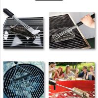 Barbecue Rack Cleaning Brush Cleaning Tool Accessories Stainless Steel Oven Mesh Brush Barbecue Wire Brush