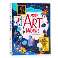 Usborne explores artistic creation how art works English original picture book art is an artists work of telling stories, improving childrens artistic appreciation and taste, childrens art enlightenment and popular science picture book