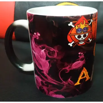 One Piece Mug Luffy - Ace - Sabo Three Brothers Ceramic Cup [ Hot