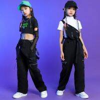 [COD] Jazz dance costume girls fashion performance summer children fried street trendy catwalk cool handsome