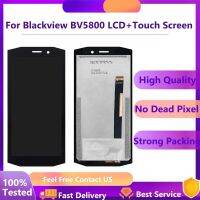 สำหรับ Blackview BV5800จอแสดงผล LCD แผงเซ็นเซอร์สัมผัสกระจกหน้าสำหรับ Bv5800pro แอลซีดีดีจิไทเซอร์อะไหล่ทดแทนประกอบแสดงผล